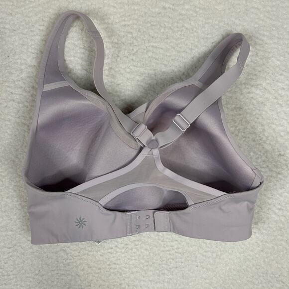Athleta Size 32DD Advanced Racerback Adjustable Bra High Impact Lilac Lavender - Picture 2 of 7
